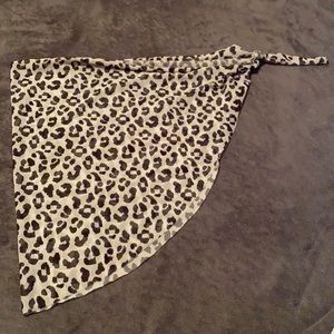 COPY - Sheer cheetah print bikini cover up